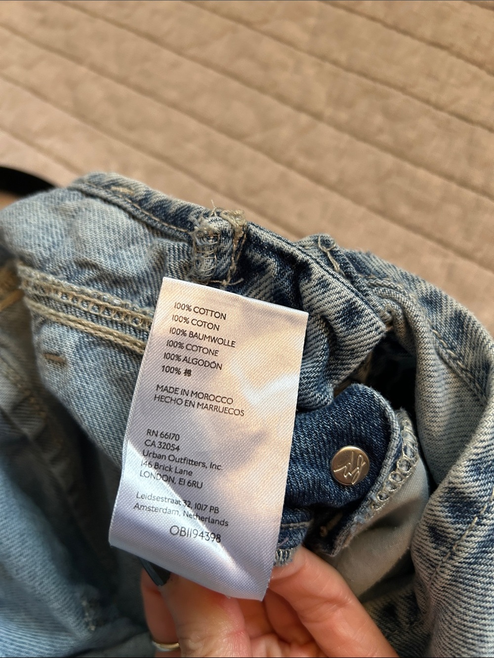 Free people we the free Ziggy Denim Overalls large - Picture 15 of 16